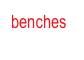 benches